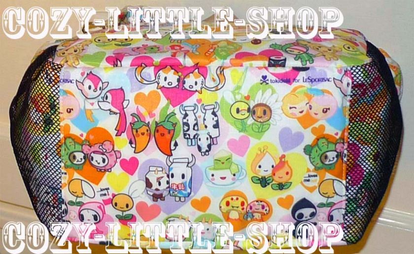   TOKIDOKI LAMORE*BUON VIAGGIO*Bag~LAMORE ~LATTE+ADIOS~ A+++ PRINT