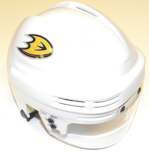 Anaheim Mighty Ducks NHL White Player Mini Helmet 2011  