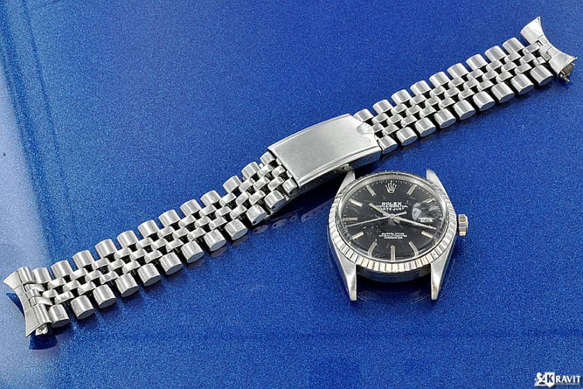 Fine Mens Rolex Steel Datejust Ref 1603 Circa 1974  