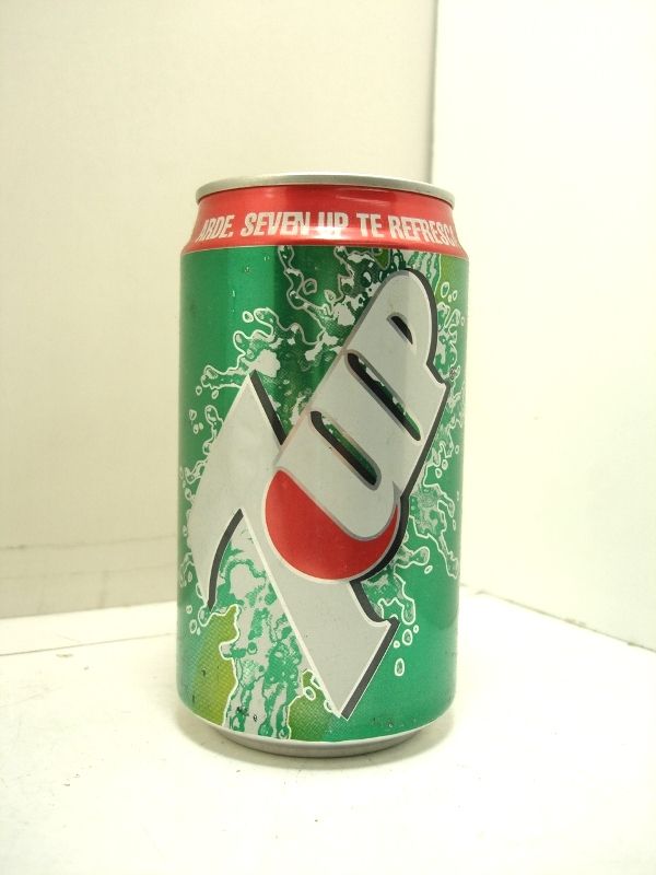 CAN 7 UP SEVEN UP LEMON LIME SODA 354 CM3 TITANIC EDITION 1998  