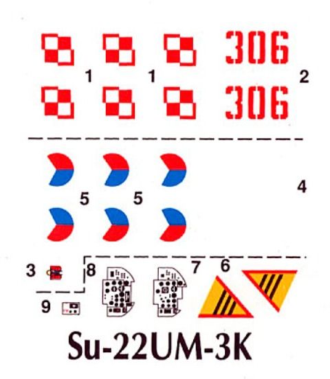 ZTS Plastyk 1/72 SU 22 UM 3K /Fitter G Czech/Polish  