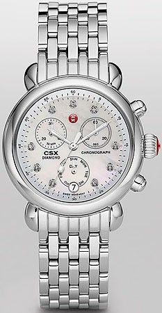 NEW MICHELE CSX DAY MOP DIAMOND DIAL LADIES WATCH MWW03M000120  