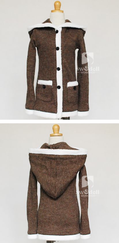 Super Dollfie Outfit 1/3 Woolen Overcoat for girl (2 colors)  