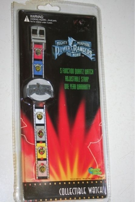 Power Rangers The Movie Vintage Wrist Watch 1995 NEW  