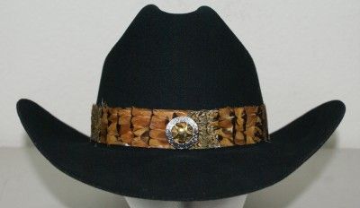 Brand New GIDDY YUP Feather Hatband STAMPEDE Pheasant Crest HATBAND 