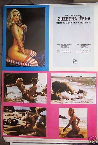 UNE FEMME SPECIALE KARIN SCHUBERT YUGO MOVIE POSTER 79  