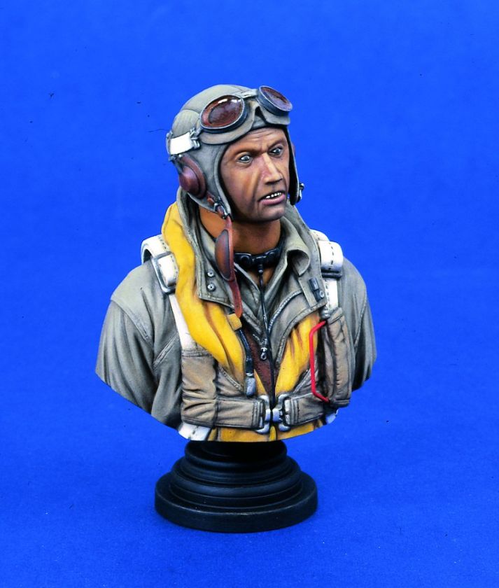 Verlinden 200mm USAAF Fighter Pilot WWII Bust #1293  