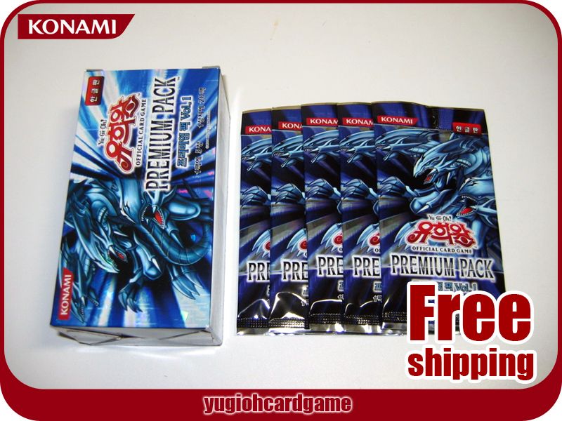 YU GI OH KOREAN PREMIUM PACK Vol.1 BOOSTER BOX ~  