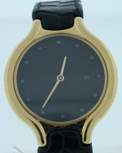 Ebel Beluga, Mint 18k Yellow Gold Watch.  