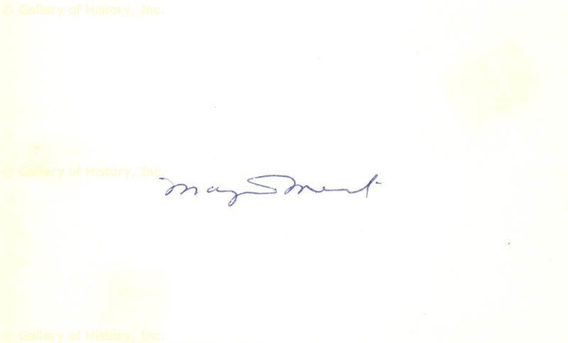 MARGARET MEAD   SIGNATURE(S)  