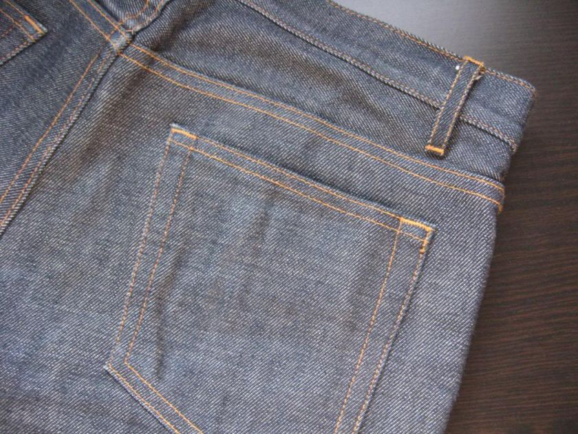 HIPSTER FIT BUTLER SERIES APC SELVAGE JEANS 27  