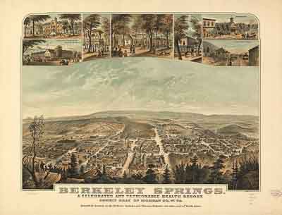 29 Antique Panoramic Maps of West Virginia WV on CD  