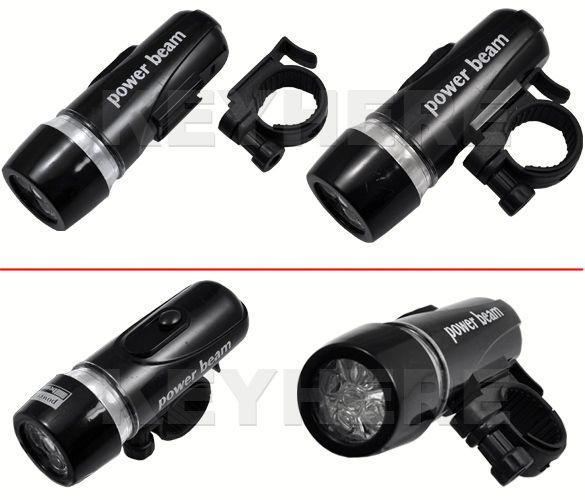 2in1 Waterproof LED Bike Head Light+Rear Flashlight,184  