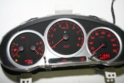 JDM 2004 SUBARU IMPREZA WRX STI GAUGE CLUSTER 180 KM/H GDB GDA GGA 