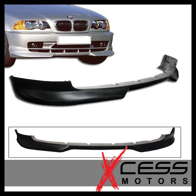 99 04 06 BMW E46 COUPE 2DR PU URETHANE FRONT BUMPER LIP SPOILER 