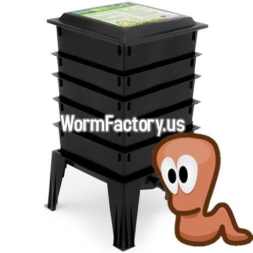 WORM FACTORY 360 WORM FARM / WORM BIN WITH FREE SOFTWARE & WORM 