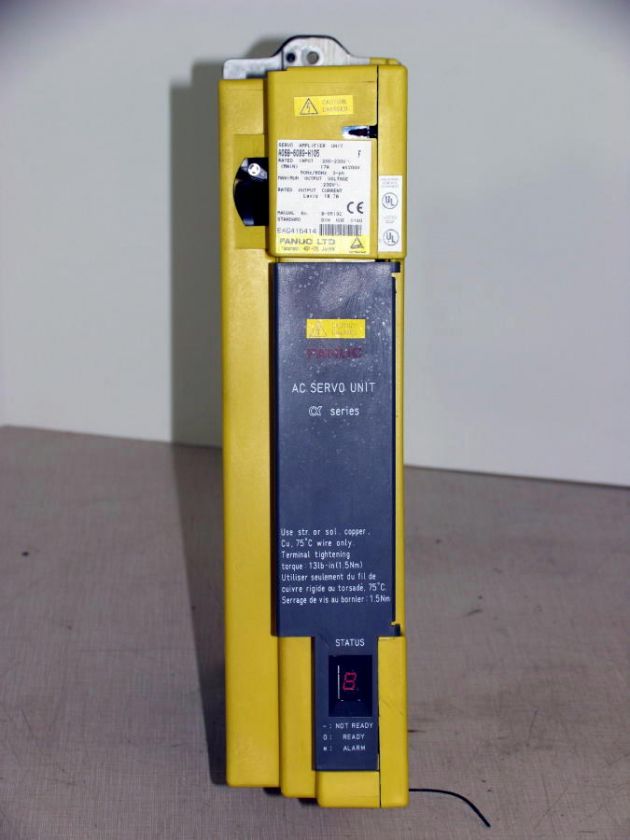 Fanuc Model A06B 6089 H105 AC Servo Amplifier Module  