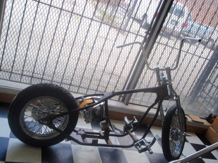 ROLLING CHASSIS, PAUGHCO WISHBONE, SPRINGER, BOBBER  