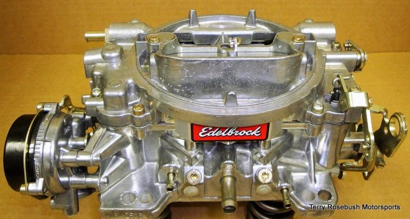 Remanufactured Edelbrock 600cfm Electric Choke 4bbl Carburetor #9906