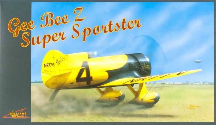 WILLIAMS BROTHERS 1/32 GEE BEE Z SUPER SPORTSTER MODEL  