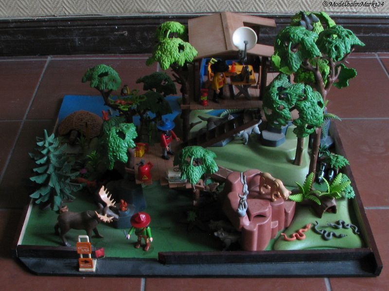 PLAYMOBIL Nordamerikanischer Wildpark Fertigmodell  