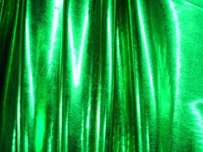 GREEN METALLUC STRETCH SPANDEX FABRIC 60 BY THE YARD  