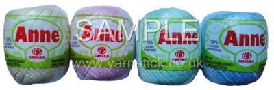 10 x 65m ANNE 65 Crochet Cotton Knitting Thread Yarn #3  