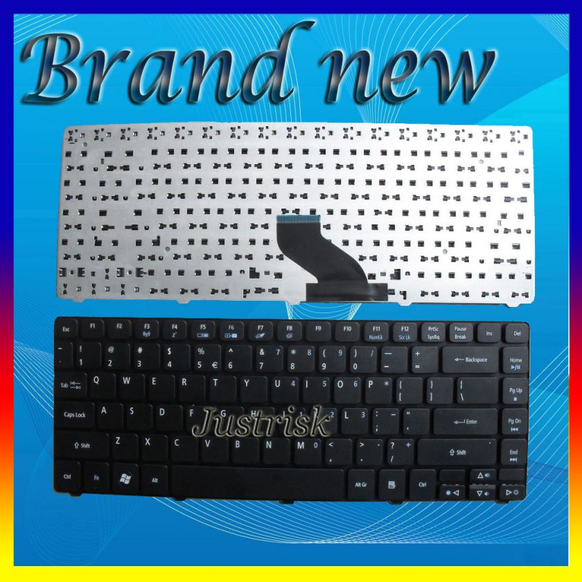 Original MEW Acer eMachines D732 D732G D732Z D732ZG US Keyboard Black 