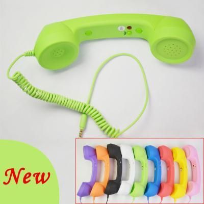   Retro COCO Phone Speaker Microphone Handset For Iphone 4 7639  