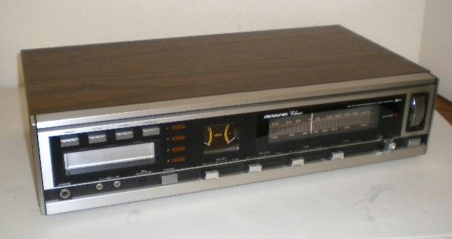   Classic Compact Am/Fm Stereo Receiver & Eight 8 Track # 5425 Design C