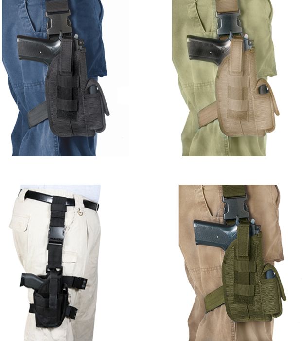 Law Enforcement Security Tactical LEG STRAP Gun HOLSTER  