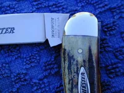   STAG W15 35097S SERPINTINE WHITTLER KNIFE ~ 1996 BLUEGRASS CUTLERY USA