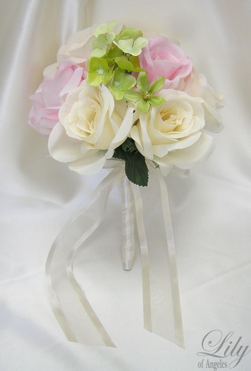 Large Altar Centerpiece Wedding Decoration IVORY PINK  