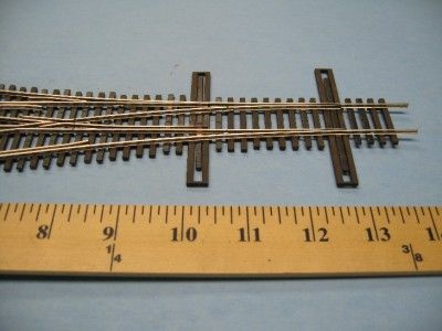 HO scale #6 frog 3 Way turnout code 83 ME rail  