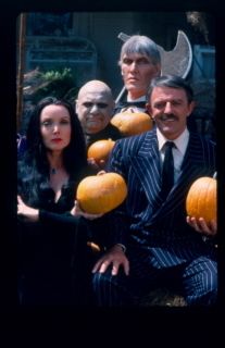 ADDAMS FAMILY CAST JOHN ASTIN CAROLYN JONES NBC PHOTO  