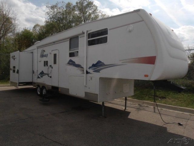 07 Jayco Eagle 345BHS Bunkhouse 5th Wheel Sierra Triple slide Quad 