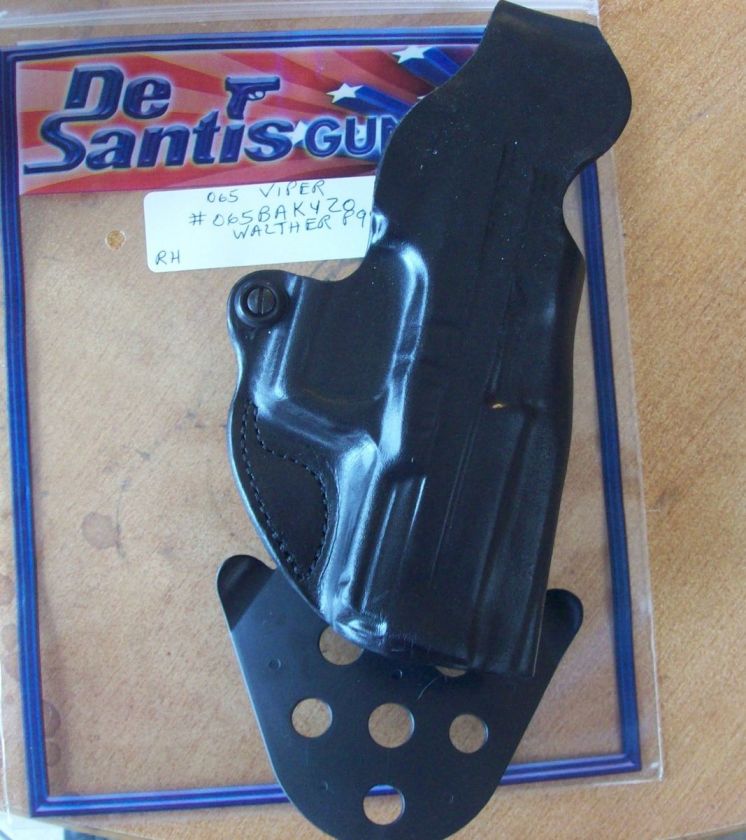 Desantis #065 Viper Paddle Holster fits Walther P99 Black RH Factory 