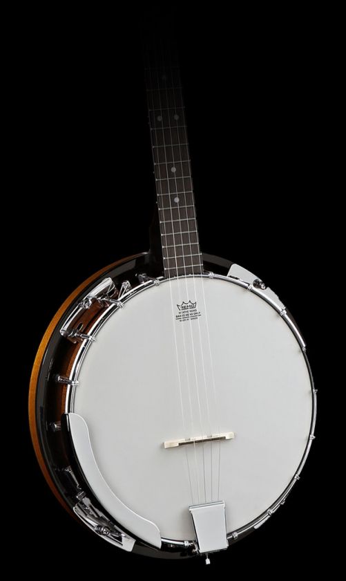 Fender FB 300 Banjo Beginner Pack w/Gig Bag Tuner Book  