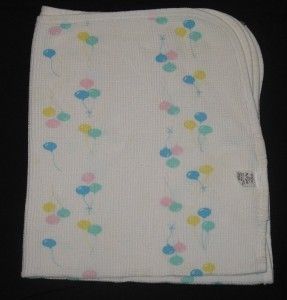 HTF Baby Morgan Balloon Waffle Thermal Blanket HCTS  