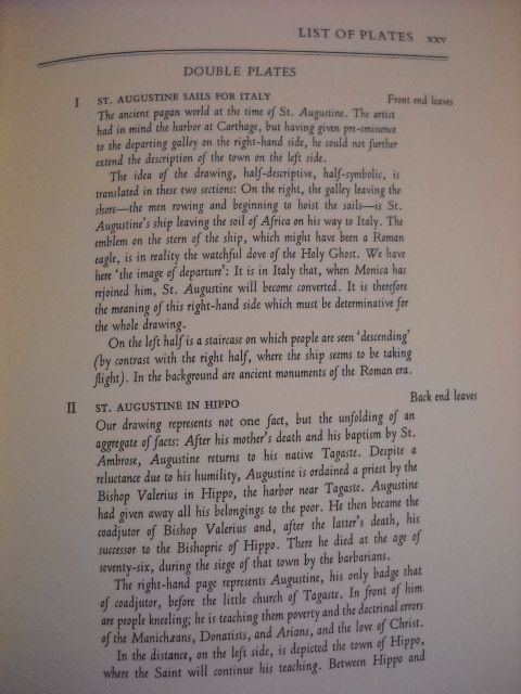 1963 HERITAGE PRESS CONFESSIONS ST. AUGUSTINE PAINTINGS  