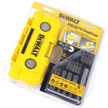 DEWALT 15 Piece Magnetic Tough Case  