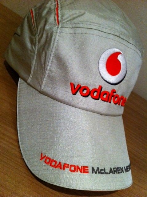 VODAFONE McLAREN MERCEDES GENUINE F1 HAT CAP BNWT ★  