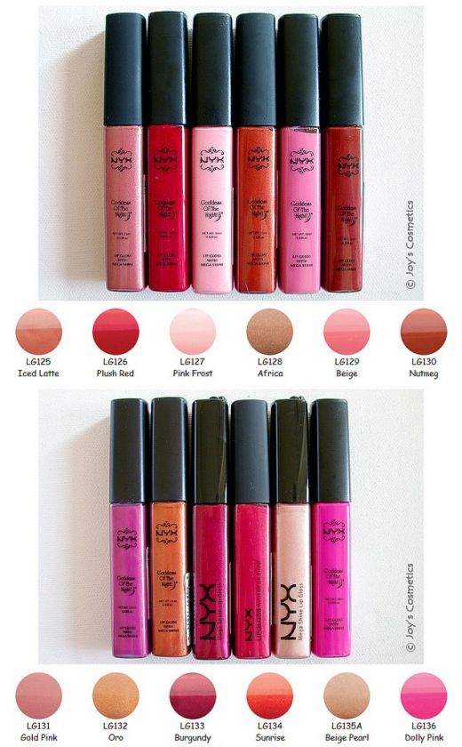 NYX Mega Shine Lip Gloss Pick Your 3 Color  800897051297  