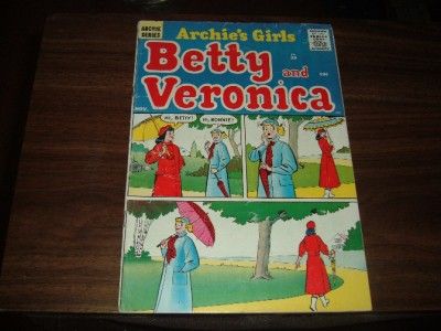 Archies Girls Betty and Veronica 39 167   13 issue lot  