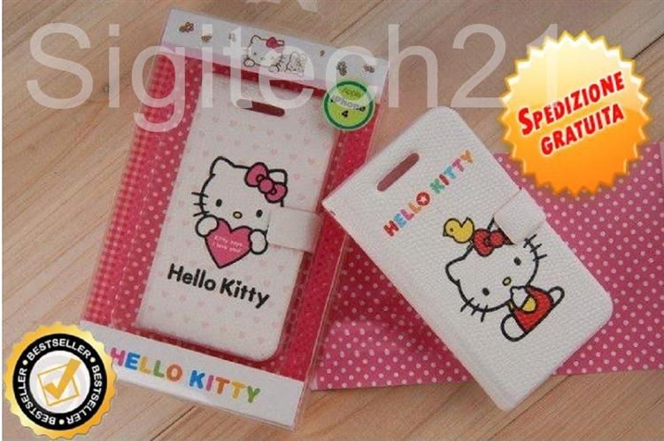 HELLO KITTY iphone 4 4S cover custodia ROSA  