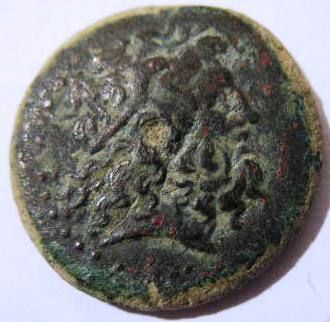 GREEK BRONZE COIN PTOLOMEY PTOLEMAIC ARCHAEOLOGY  