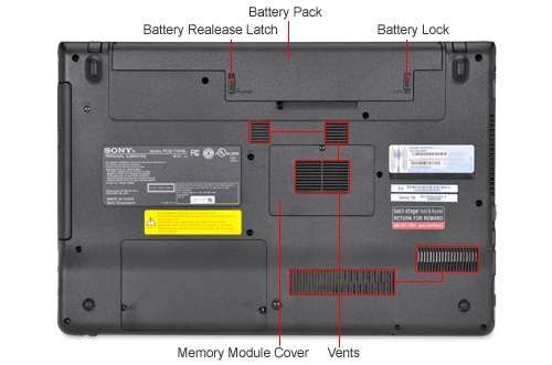 Sony VAIO VPCEB46FX/BJ Intel Core i5 480M 2.66GHz, 4GB, 640GB,15.5 