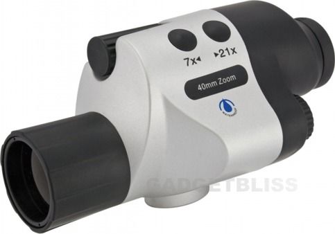 7x to 21x Electronic Zoom Spotting Scope For Birdwatching 