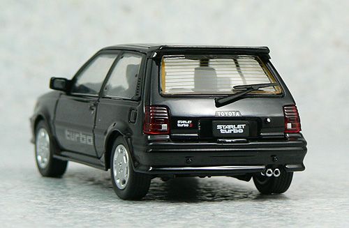 Aoshima DISM 75203 Toyota Starlet Turbo EP71 Black 1/43 scale  