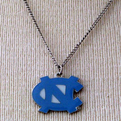 North Carolina Pendant Necklace *NEW* UNC Tarheels  